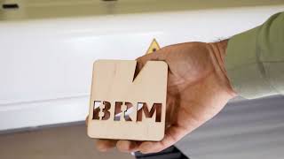 BRM Ultra Series Cutting Wood Sheets, Open Bed Laser for Production