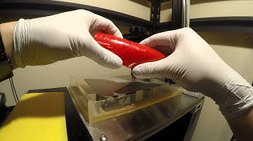 3D Printed Letter Press Plate on the Kudo3D Titan 1 DLP SLA 3D Printer