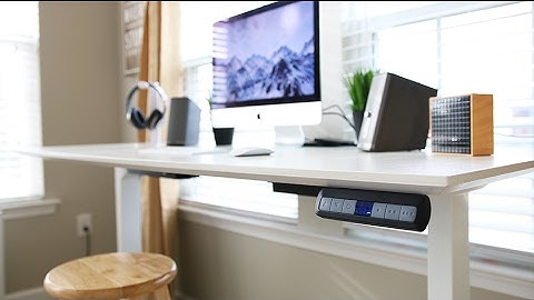 MY ULTIMATE STANDING DESK SETUP | ASSEMBLY & REVIEW