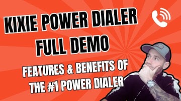 Kixie Power Dialer Full Demo ✅ Features and Benefits of the Kixie Power Dialer