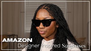 Amazon Sunglasses Haul | Designer Inspired Sunglasses Under $20 | Niara Alexis