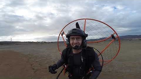 My first Paramotor flight