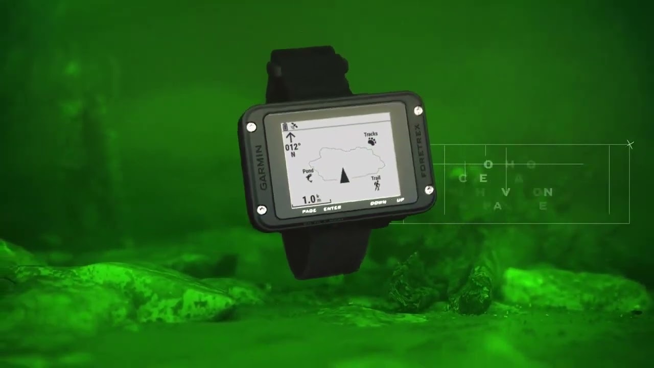 Наручный GPS-навигатор с ремешком Garmin Foretrex 801 купить по