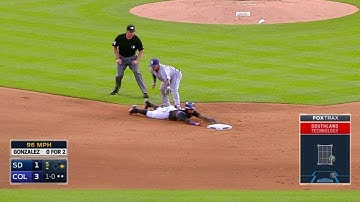 SD@COL: Norris throws out Reyes trying to steal