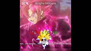 🌹Goku Black SSJ Rose Transformation Divine power unleashed 🥶