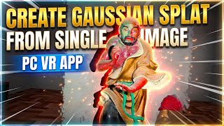 Single Image → 3D Gaussian Splat in VR | Holo Picture Viewer