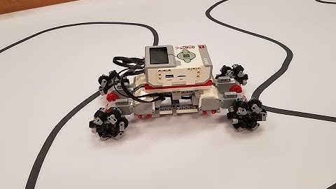 Lego Mindstorms EV3 Mecanum Omnidirectional Omni Wheels made from authentic Lego pieces