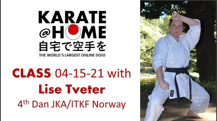 Karate@Home class 04 15 21 with Lise Tveter