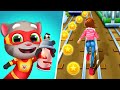 Talking Tom Cat vs Subway Princess Runner Talking Talking Tom Cat vs Subway Princess Runner Talking