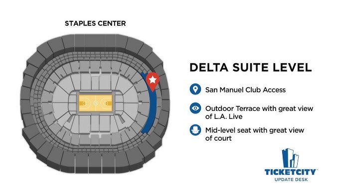 Staples Center Seating Chart You