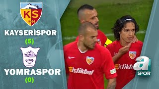 Kayserispor 5 - 0 Yomraspor Ziraat Türkiye Kupası 3. Tur Maçı