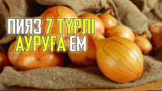 ПИЯЗ 7 ТҮРЛІ АУРУҒА ШИПА БОЛАДЫ