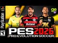 NOVO! PÉS 2026 (PS2) BRASILEIRÃO A,B RUMO ESTRELATO NETHERSX2, PCSX2 &amp; OPL ATUALIZADO 