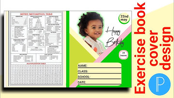 How to design a birthday exercise book cover with Pixelab | Pixelabtutorials @rexeetv8924