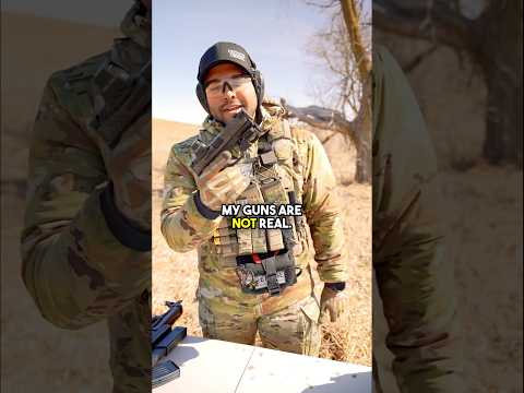 This Guys Guns Are NOT Real