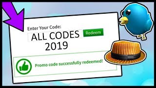 All Roblox Promocodes 2019