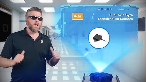 TE Sensor Solutions AXISENSE-G Dual-Axis Gyro Stabilized Tilt Sensors - Product Video