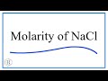 Preparing Molar Solutions and Calculations