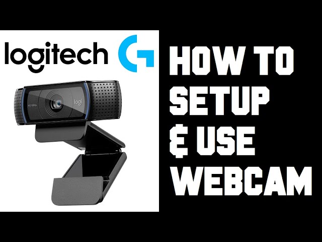 How To Setup Logitech Webcam on PC How To Setup & Use Logitech c920 Pro HD Webcam With Zoom - YouTube