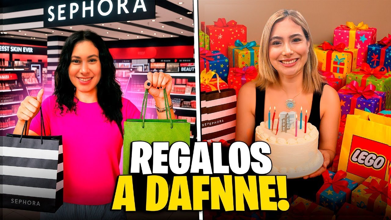 LE DOY 19 REGALOS A MI HERMANA 😍🎁 | Hermanas JM