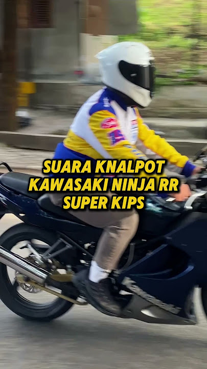 Kawasaki ninja RR superkips Motor idola tahun 2000an yang skrng harganya makin meroket . #ninjarr