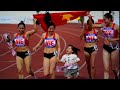 Đường chạy 4x400M nữ: Các cô gái Việt Nam bỏ xa Thái Lan, bảo vệ thành công HCV SEA Games