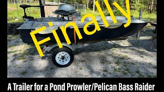 Trailer Mod for Pond Prowler / Pelican Bass Raider