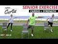 SENIOR WORKOUT- Cardio + Seated Ab blast + Core exercises for seniors + Balance + chair workout