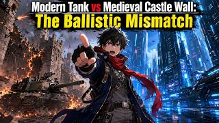 Modern Tank vs Medieval Castle Wall The Ballistic Mismatch
