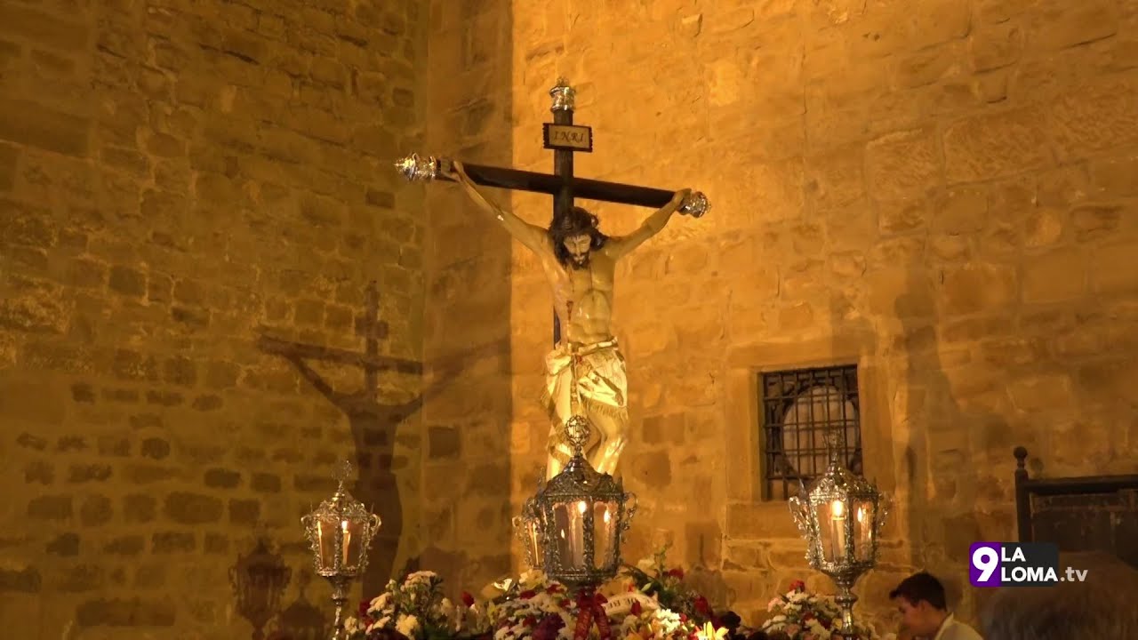 Feria del Señor de Begíjar 2023 · Ofrenda Floral al Cristo de la Vera Cruz