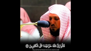 (وَنَادَىٰ أَصْحَابُ النَّارِ أَصْحَابَ الْجَنَّة) تلاوة خيالية للشيخ ماهر المعيقلي