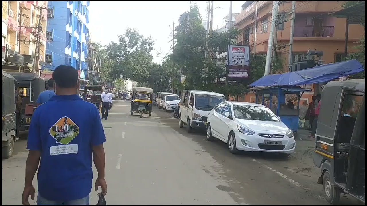 Paltan bazar to birubari | Paltan Bazar Nepali Mandir | Tempo and Tegar stand paltan bazar |