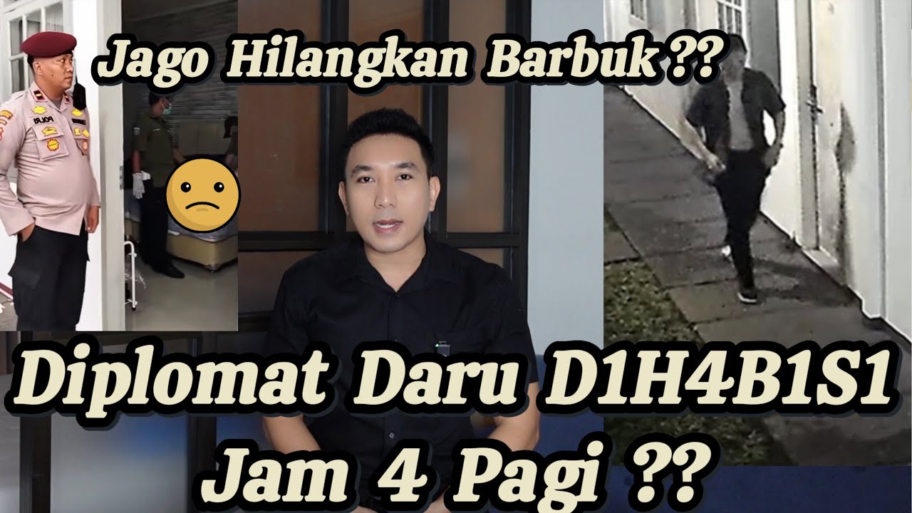 DIPLOMAT DARU D1BEK4P PLASTIK & DIL4KBAN SAMPAI LEHER ?? JAM 4 PAGI DIH4B1S1 OLEH ORANG DEKAT ??