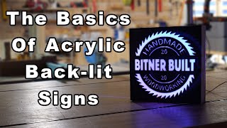 The Basics Of An Acrylic Backlit Sign - Using the Dual Camera xTool P2