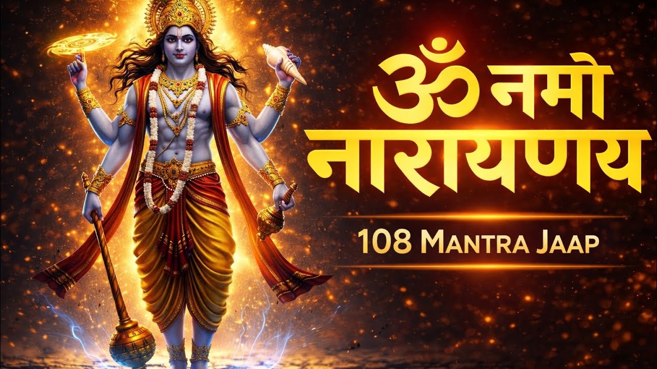 Om Namo Narayanaya Mantra | Om Vasudevaya Namah | Powerful Vishnu Chant for Peace & Protection