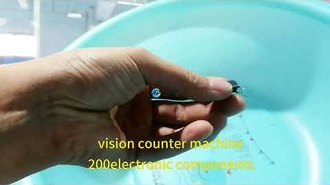 The one electronic component vision counting machine for VB224-2