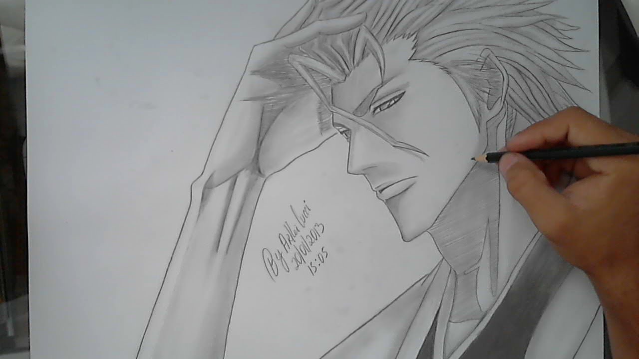 Aizen Bleach Drawing