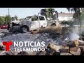 Michoacán en llamas tras batalla entre grupos armados | Noticias Telemundo