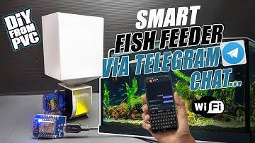 Pemberi Pakan Otomatis via Chat Telegram | DIY Fish Feeder IoT | Auto Feeder via Telegram