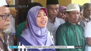 Siti Aisyah Disambut Dengan Tradisi Saweran Saat Sampai Rumah