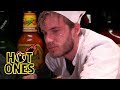 PewDiePie Loses His Beard While Eating Spicy Wings | Hot Ones