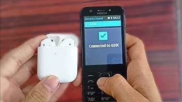 I connected airpod to Nokia switch phone