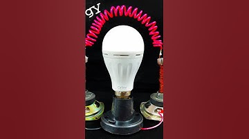 How to make free energy generator light bulb device with magnet using blades #highlights