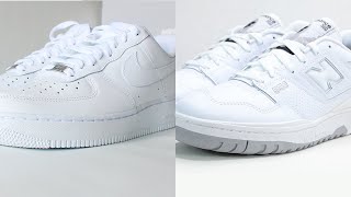 COMPARING NEW BALANCE 550 & NIKE AIR FORCE 1 | WHICH IS BEST? WHICH SHOULD YOU BUY?