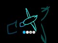 A stick figure plane crashes