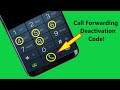 Call forwarding deactivation Code stops divert calls to another phone number!