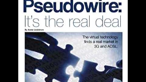 Pseudowire. It