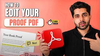 How to Markup Your Book Proof PDF in Adobe Acrobat (Beginner Friendly Guide)(New 2026 Way)