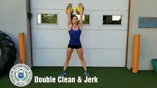 Double Clean and Jerk AKA Long Cycle - kettlebell sport