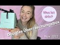 Douglas überraschungsbox unboxing